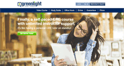 Desktop Screenshot of greenlighttestprep.com